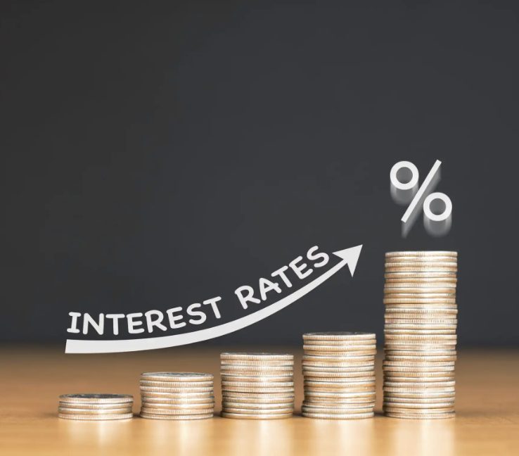 Chart showing rising mortgage interest rates and their impact on home affordability for buyers in Le Mars, Iowa, and surrounding Siouxland communities.